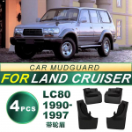 Suitable for 90-97 year LC80 Land Cruiser 4500 with wheel arches FZJ80 tire mudguard soft tape lettering 90-97 Wheel brow