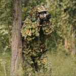Jahiriided Uued 3D Maple Leaf Bionic Ghillie Suits Yowie Sniper Birdwatch Airsoft Camouflage Clothing Jope ja p&uuml;ksid GWDD S height 120-150cm