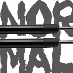 Tailgate Lift Supports for SsangYong Q200 pickup 2018-2024 pickup Trunk Boot Gas Struts Springs Dampers Normal black