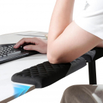 2 tk L-kujuline laua k&uuml;&uuml;narnukipadi Ergonoomiline laua servapadi Klaviatuuri randmetugi m&auml;ngimiseks, kontorisse, arvutisse, arvutisse, maalimine, m&auml;ngimine a