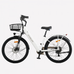 CYSUM X-City T&auml;iskasvanute Elektrijalgratas 250W Mootor 48V10.4Ah Aku 80-100km Pikk S&otilde;iduulatus &ndash; T&auml;iuslik LinnaS&otilde;iduks ja PikamaaS&otilde;itudeks lilla
