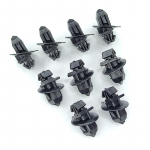 10tk 75393-60030 Alumised k&uuml;ljeliistide klambrid ja rattakoopa liistude plastikkinnitused Lexus GX Toyota Land Cruiser Prado jaoks