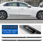 Auto Roostevabast Terasest K&uuml;ljeukse Kerekaitseribad Kaitse Dekoratiivsed Katte Liistud VOLVO XC90 S60 S90 XC60 V90 jaoks Auto Tarvikud