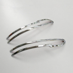 for Nissan Juke 2016 2017 2018 Chrome Side Mirror Strip Cover Trim Car Styling Stickers Auto Accessories 2 Pcs Abs Plastic h&otilde;be