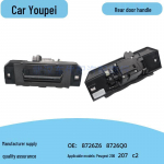 Tagumine ukselink 8726Z6/8726Q0 Peugeot 206/207, Citroen C2 jaoks Tagaluugi juhtimine No