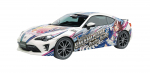 Aoshima Bunka Kyozai Itasha Seeria Uma Musume Pretty Derby Toyota ZN6 TOYOTA86 Plastikmudel 1/24 Nr.1 '16 (Auto)