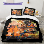 Dragon Ball Super Muster Voodipesu, Tekikomplekt Tekikate Padjap&uuml;&uuml;r Kodu S&uuml;nnip&auml;evakingitus (1 * tekikott + 2 * padjap&uuml;&uuml;ri, ilma s&uuml;damikuta) 135x200cm