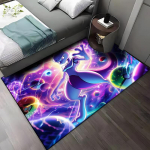 Pokemon-Mewtwo Multika Anime Muster Vaibad Magamistoa M&auml;nguvaibad Magamistoa Sisustusvaip Elutoa Vaip Roomamisvaip Puhkusekingitus Vaip 80cm x 160cm
