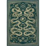 Roheline elutoa vaip Madu Vaibad Masinpestav libisemiskindel vaip Retro kodu kaunistus Vaibad magamistuppa Voodi k&otilde;rvale p&otilde;randamatt 120x160cm