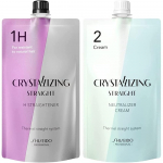 Shiseido Crystallizing Straight H Sirgendaja (1. toode tervetele kuni v&auml;hekahjustatud juustele) + 2. agent kreemikomplekt