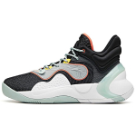 ANTA Speedy Decision Basketball Shoes Men's Low top Black/Gray/Blue 112041612-1 42 black