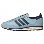 Adidas Originals SL 72 Slip Resistant Abrasion Resistant Low top Casual Shoes Women's Blue JP7663 39⅓