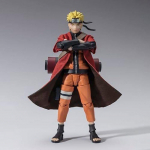 Figurine - TAMASHII NATIONS - Naruto Uzumaki Sage Mode - 14,5 cm - 5 paires de mains - 4 expressions faciales