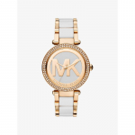 Michael Kors Parker Kuldse Tooni ja Atsetaadist K&auml;ekell MK6313 kuld