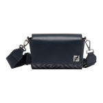 Fendi FF metalllogo Reguleeritav eemaldatav &otilde;larihm Nahast postiljonikott Meeste postikott Sinine 7M0363ASICF1O97 Basic Set (Bag+Dust Bag)