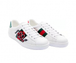 Gucci Ace Tikitud 'Madu' 456230 02JP0 9064 Meeste Valge Suurus 41