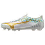 Mizuno Alpha 3 Jalgpallijalatsid Unisex Valge Kuld Sinine P1GA265014 42