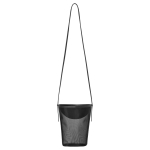Cos V&otilde;rgust Pingutusn&ouml;&ouml;riga Sulgemine Nailonist Koppkott Mini Naiste kotid Must 1268494001 Black gray