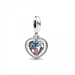 Pandora Moments S&uuml;damekujuline Ripats Naiste Ehted H&otilde;be 792240C01 Blue,F