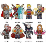 Marvel/avengers /raua mees/spiderman Klotside Minifiguuride Pusle Laste kokkupanekum&auml;nguasi Lapse kingitus
