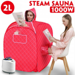 1000 W kaasaskantav aurusaunaauruti kaugjuhtimispuldiga Salendav leibkonna saunakast Leevendab unetust Kasulik kogu kehale Tervislik 2L Pu Huo Da Yu 2KG roosa punane v&auml;rv