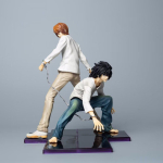 MegaHouse Death Note Light Model Yagami Kami L Lawliet 24cm Anime PVC Tegevuskuju M&auml;nguasi Kuju Kollektsioonimudel Nukk Kingitus No Retrail Box gray