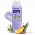 Naturali Juuste v&auml;ljalangemise vastane &scaron;ampoon 100ml Pakk 1 Naistele ja Meestele Rosmariini, Žen&scaron;enni, Biotiiniga