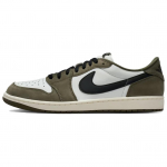 Jordan Air Jordan 1 Madalad Vintage Korvpallijalatsid Meeste Oliiviroheline HQ6998-200 47.5