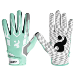 Football gloves with padding receiving gloves with adhesive padding indoor football gloves rugby and baseball hitting glove 1071 L roheline