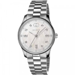 Gucci YA1265064 G-Timeless P&auml;rlmuttertahvliga Naiste K&auml;ekell 29mm h&otilde;be