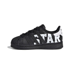 Adidas Originals SUPERSTAR Abrasion Resistant Abrasion Resistant Low top Toddler Shoes Black White Infant And Toddler FV3758 21 black