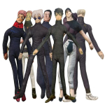 Anime JJK Palusm&auml;nguasi Gojo Satoru Palusm&auml;nguasjad Nukud Fushigura Megumi Peen Keerutatav Kuju T&auml;idisega M&auml;nguasjad Abstraktne Festivalid Kingitused 28cm 38cm