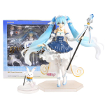 15CM Anime Hatsune Miku Kuju 054 Lumine Hatsune Vahetatav N&auml;gu 10. Mudel M&auml;nguasi Kingitus Kollektsioon Tegevuskuju PVC With box