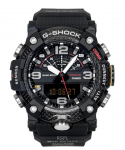 Casio G-Shock Master of G-Land Mudmaster Analoog-Digitaalne Nutitelefoni &Uuml;hendus Must T&auml;hik Kvarts GG-B100X-1A 200M Meeste K&auml;ekell must