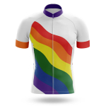 Rainbow Jalgrattatiimi Suvised Jalgrattas&otilde;idukomplektid Uued Meeste L&uuml;hikeste Varrukatega Maastikuratta Jalgrattas&otilde;iduriided Hingav S&auml;rk Ropa Ciclismo XS（old） red