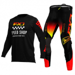 motokrossi k&auml;igukomplekt lastele 4 5 6 7 8 9 10 11 12 13 aastat Noor laps Mootorrattapoiss t&uuml;druk Jersey Pant Kits v&otilde;istluskost&uuml;&uuml;m Off-road Enduro MX MTB L-24