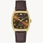 Bulova Meeste Mehaaniline Pruun Kell 97B198 pruun