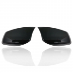 Carbon Fiber Look Must tahavaate k&uuml;ljepeegli kattekorgid BMW 5. seeria E60 E61 E63 E64 2004-2008 520i 525i 528i 528xi 530i jaoks