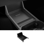 Auto keskjuhtimispuldi hoiukarp BMW iX I20 EV 2022 2023 2024 2025 jaoks, salongi modifitseerimise tarvikud Lower storage box gray