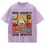 Rohkem Spagette V&auml;hem &Auml;revust Tr&uuml;kitud Pesitud T-s&auml;rk Streetwear Hip Hop Mood T-s&auml;rgid S&auml;rgid Topid Meestele &Uuml;lem&otilde;&otilde;duline 100% Puuvill S mitmev&auml;rviline