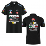 Ducati Corse MotoGP v&otilde;idus&otilde;idu polo s&auml;rk, meestele ja naistele, vabaaja, l&uuml;hikeste varrukatega, t&auml;ieliku sponsorlogode tr&uuml;kiga S