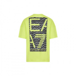 Emporio Armani EA7 Logotr&uuml;kiga Laia L&otilde;ikega &Uuml;mmarguse Kaelusega L&uuml;hikeste Varrukatega T-s&auml;rk Meeste pealisr&otilde;ivad Heleroheline 3RPT54-PJ7CZ-1871 XL