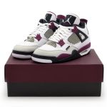 CZ5624-100 Paris Saint Germain PSG Nike Air Jordan 4 Retro Valge Bordeaux Meeste 10 gray