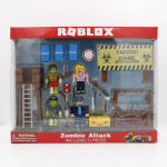Kvaliteetne Robloxi m&auml;ngu Figma Zombi R&uuml;nnakud Plokk-nukk Merineitsi M&auml;ngukomplekt Tegevuskuju M&auml;nguasi Zombie Attack-Box Package