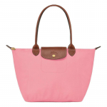 Longchamp &otilde;lakott Le Pliage Original Tr&uuml;kitud logo Logo kl&otilde;pskinnitusega Pol&uuml;amiid Kotikott Ostukott Naiste Marshmallow L2605089P92 must