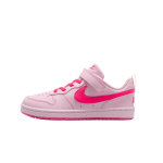 Nike Court Borough Low Recraft PS Roosa Vaht Laste Tennised Valge H&uuml;per-Roosa IQ9226-663 33.5 white