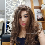 Lateksist vanamehe mask Halloweeni parukas Peakate &Otilde;udus cosplay Rekvisiidid: Vana Mehe N&auml;omask Beauty with big eyes