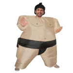 Kvaliteetne t&auml;ispuhutav sumo kost&uuml;&uuml;m t&auml;iskasvanutele ja lastele Suurep&auml;rane cosplay &uuml;ritusteks For Adult beige
