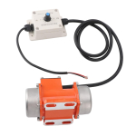Betoonivibraatori vibratsioonimootor kiirusregulaatoriga DC 24V harjadeta IP65 alumiiniumisulamist elektriline betoonivibraatori mootor 20W