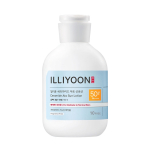ILLIYOON Ceramide Ato P&auml;ikesekaitsepiim N&auml;ole ja Kehale P&auml;ikesekaitsekreem SPF50+ PA++++ 180ml white